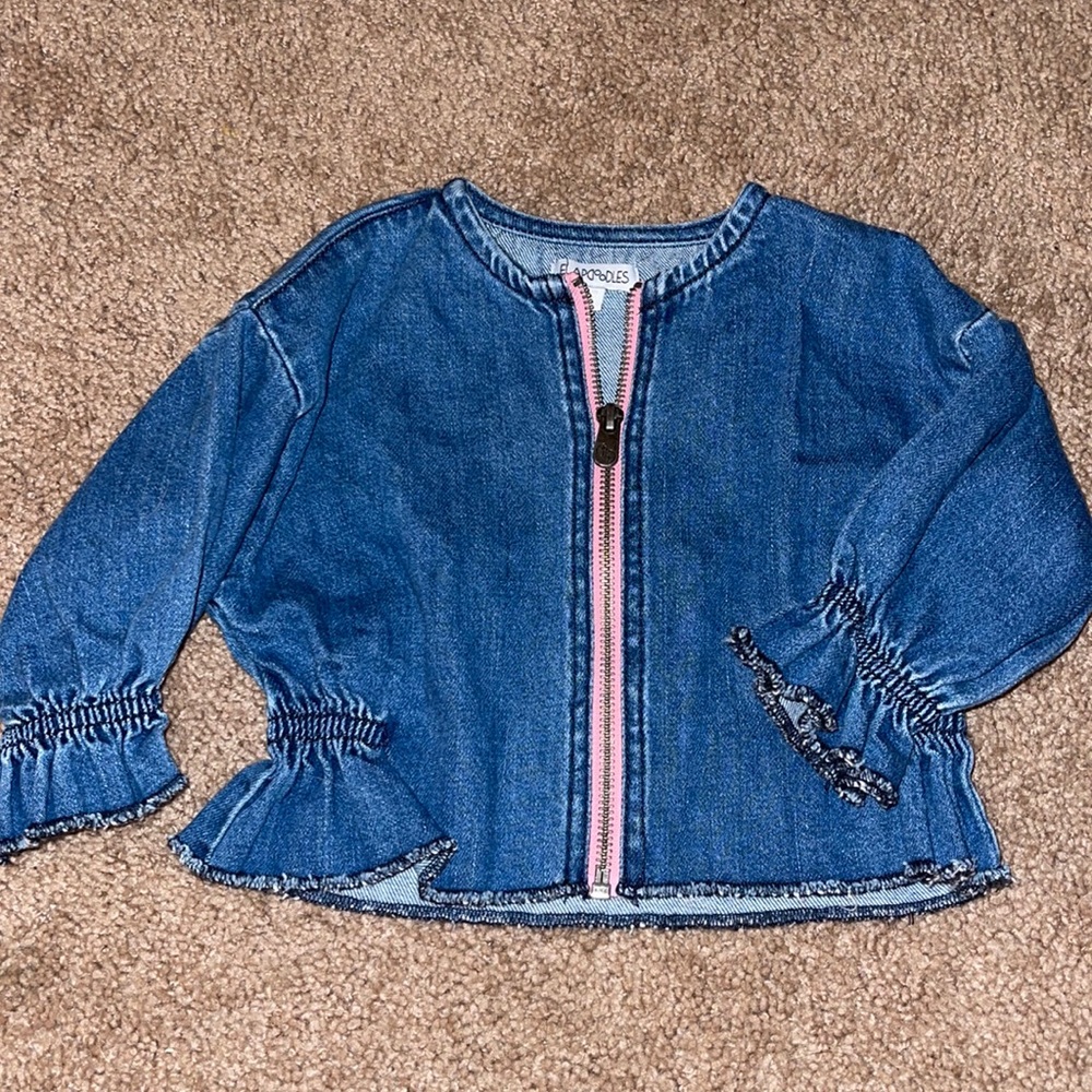 toddler jean crop top
